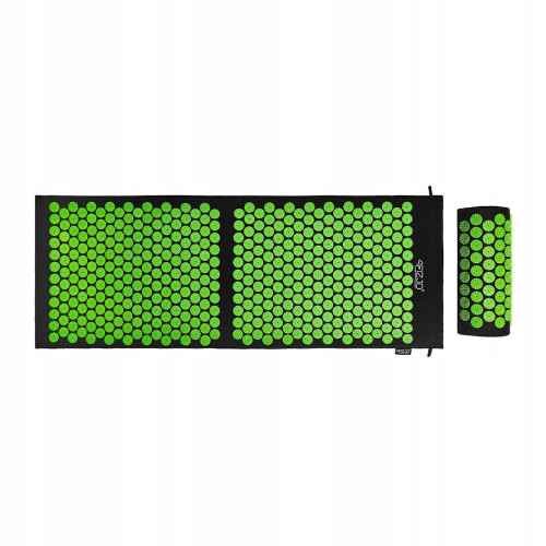 Мат для иглоукалывания  4FIZJO Classic Mat XL Аппликатор Кузнецова Black/Green - фото №6